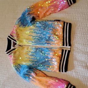 JoJo's closet sequin jacket